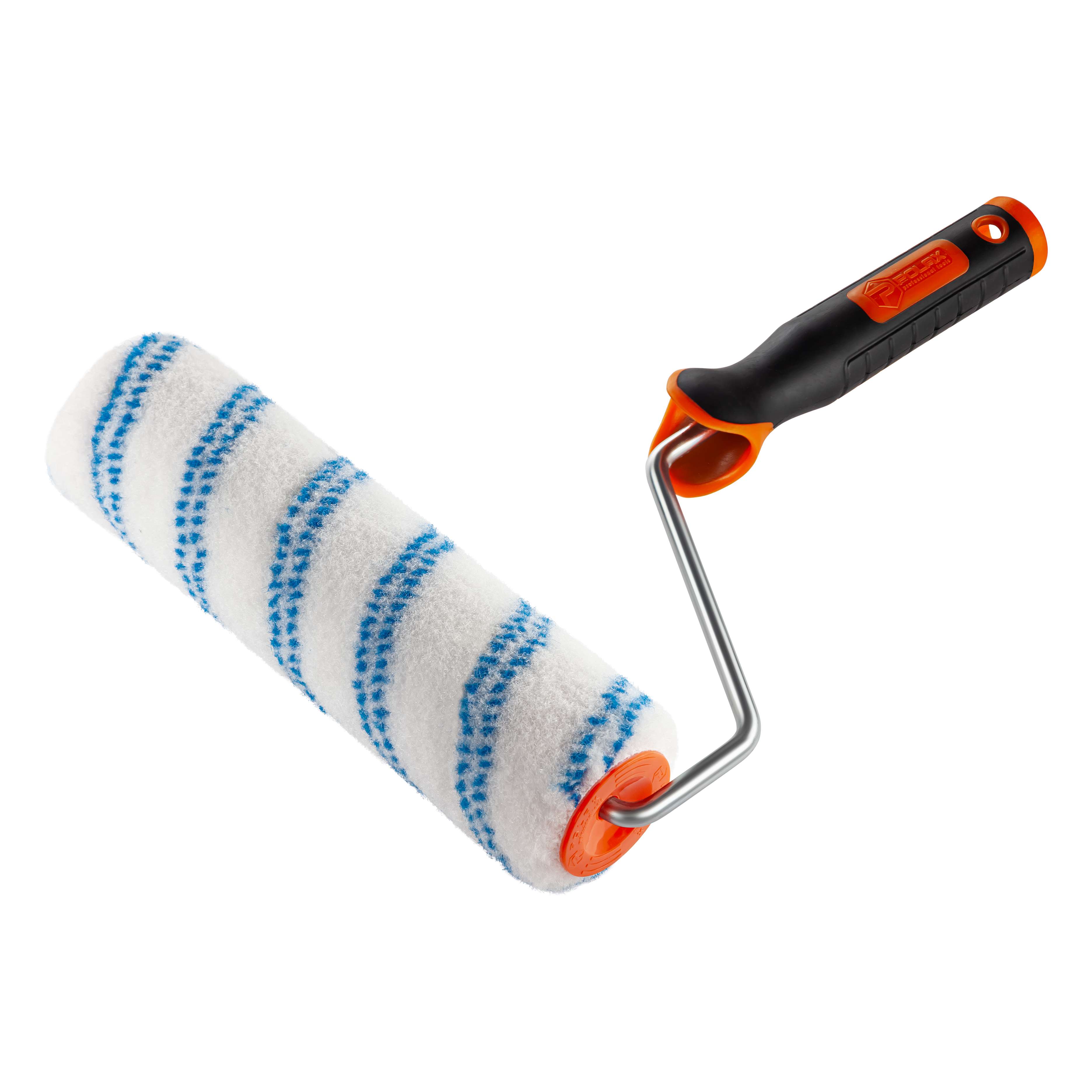 Валик "Нейлон" 8 Х 48 Х 250 мм з ручкою до валика 8 Х 250 мм POLAX